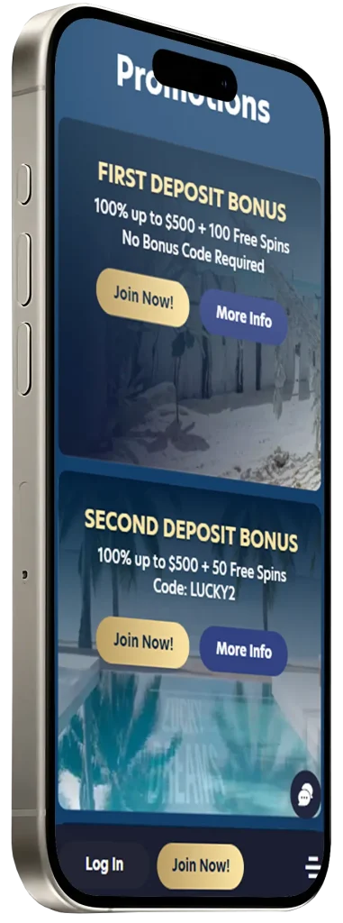 LuckyDreams mobile bonus