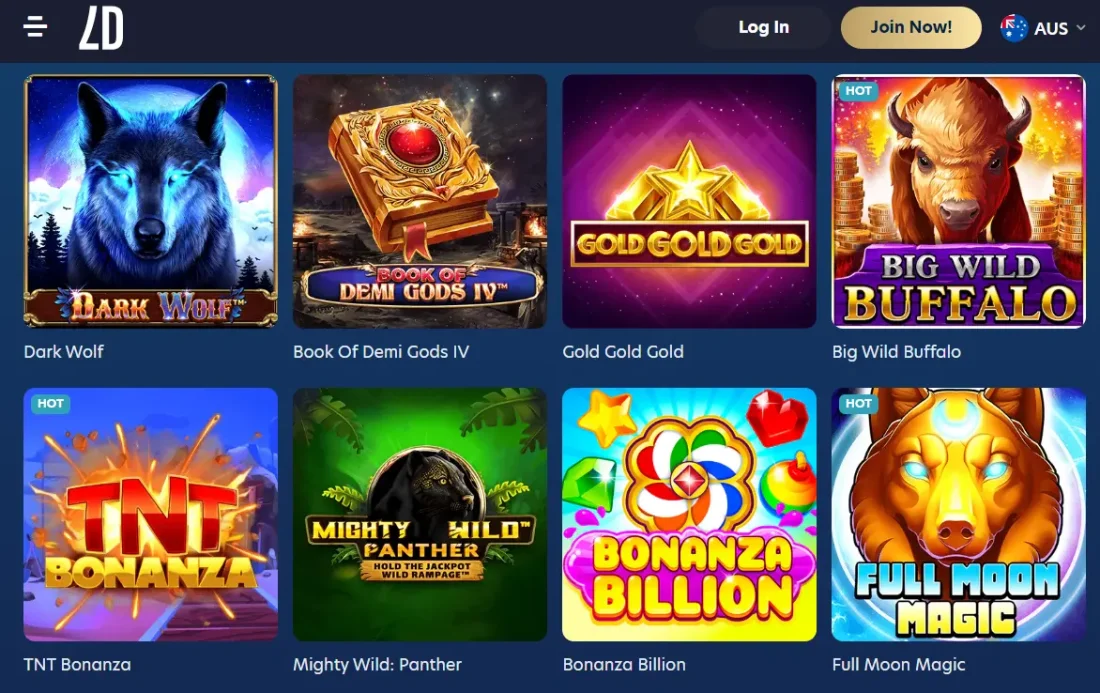 Lucky Dreams Casino Pokies